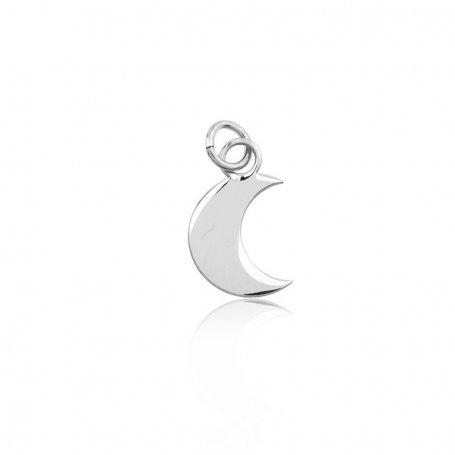 Abalorio Plata Luna Charm