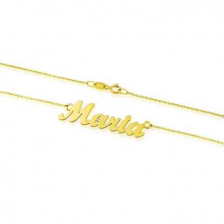 Colgante Nombre Personalizado Circonita 375 mlm