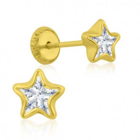 Pendiente Infantil Estrella Mery