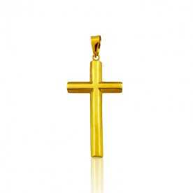Colgante Cruz Lisa 18k Mateo