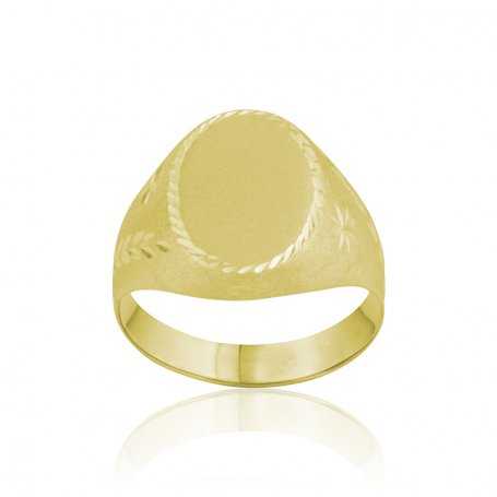 Sello Oro 9k Hombre Ovalado Lapse | En OFERTA - Joyerías ARESSO