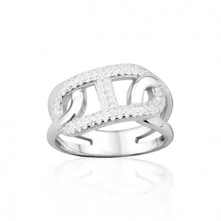 Sortija Plata Circonitas Samantha| EN OFERTA | Joyería ARESSO