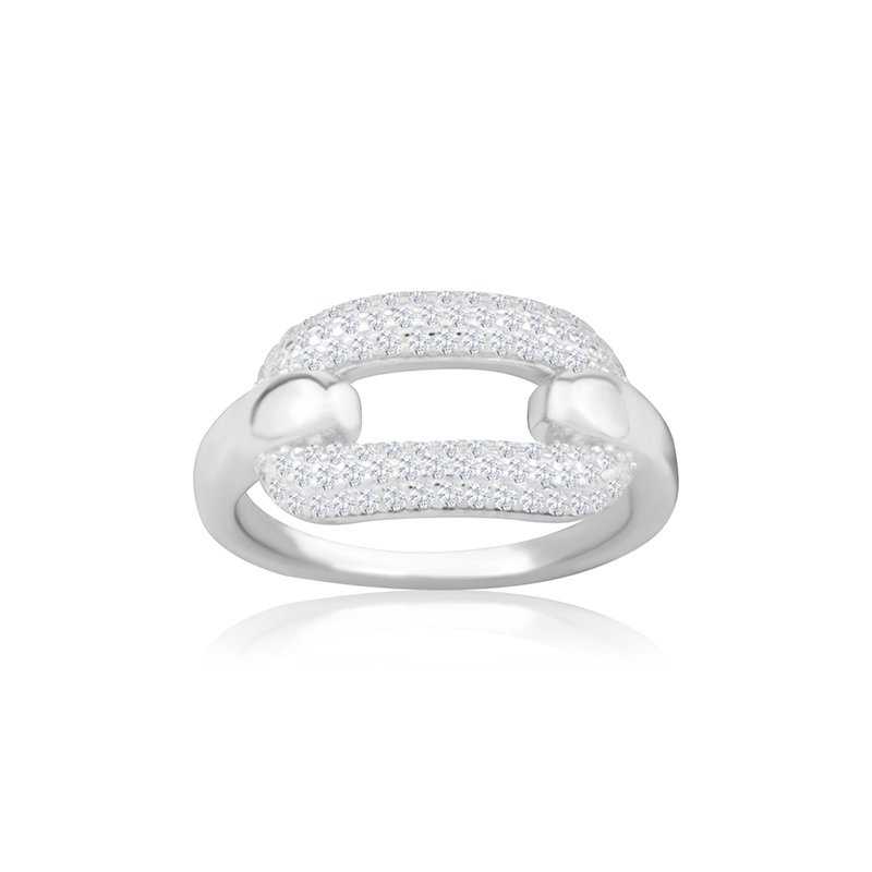 Sortija Plata Circonitas Davies