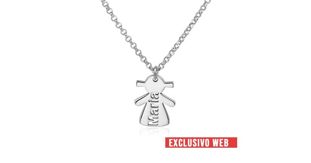 Collar con nombre personalizado, collares de plata de ley personalizados  para mujer, collares con nombre personalizados, joyería de regalo para mujer
