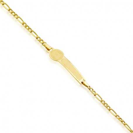 Pulsera de Oro 9k Reloj Para Grabar Hora 3x1 Roller