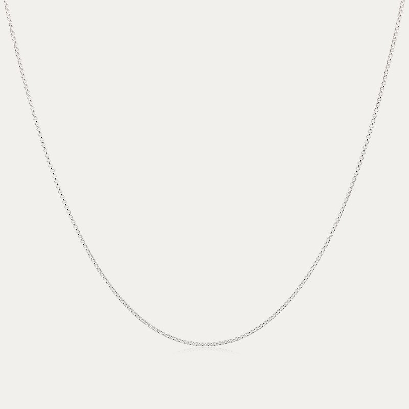 Cadena Plata Rolo Sylvan