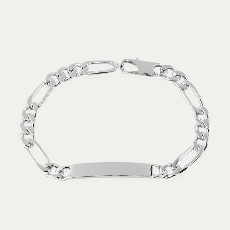 Pulsera Chapa Plata Tres Uno Toowoomba