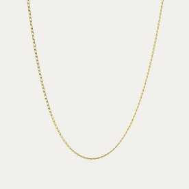 Cadena Oro 9k Eslabón Fígaro Annecy