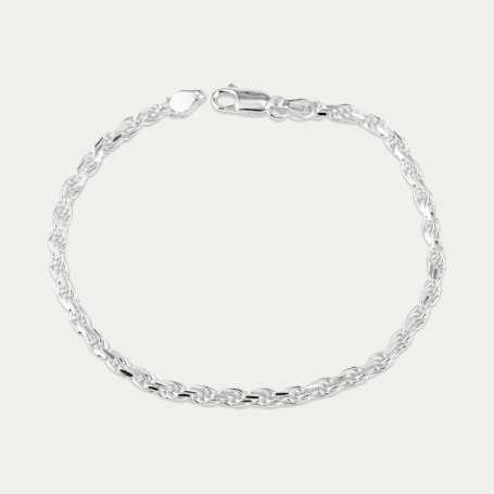 Pulsera Plata Cordón Selfoss | OFERTA EN PLATA | Joyerías ARESSO