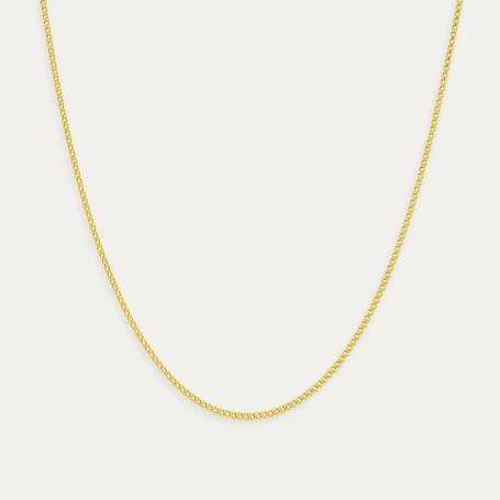 Cadena Oro 9k Barbada Belmont