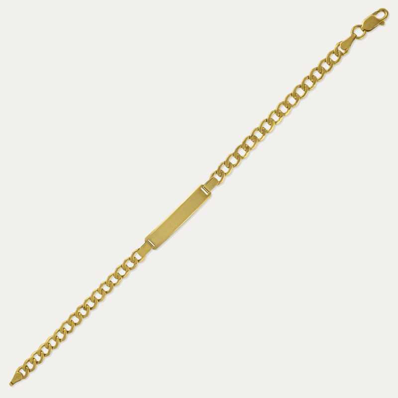 Pulsera Oro 9k Chapa Tropics