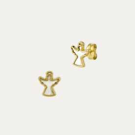 Pendientes Oro Ángel Glamor