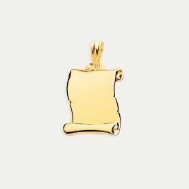 Chapa Pergamino Oro 9k Nilo | OFERTA