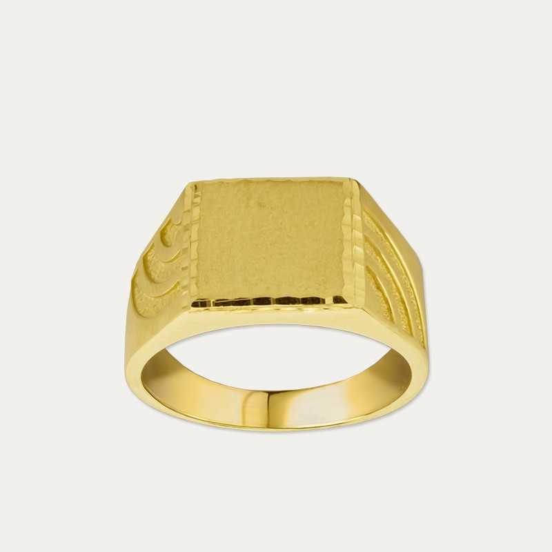 Sellos de sales oro 18k hombre