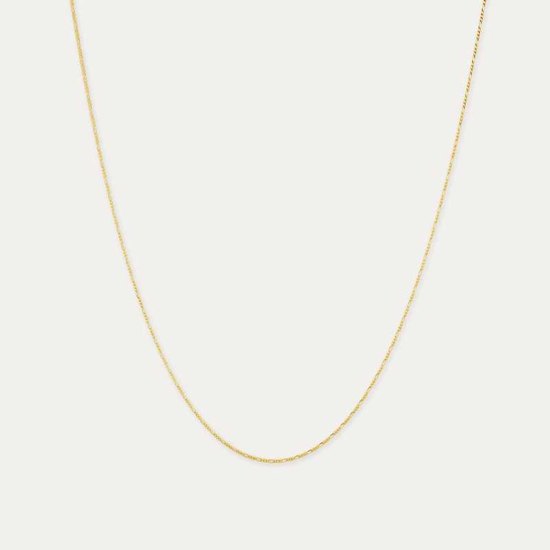 Cadena Oro 9k Eslabón 3x1 Balvi