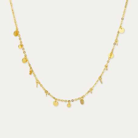 Collar Plata Dorada Little Kreis