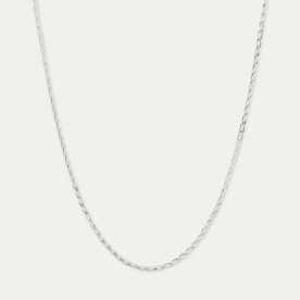 Cadena Plata Eslabón Fígaro Alive Joyería Aresso