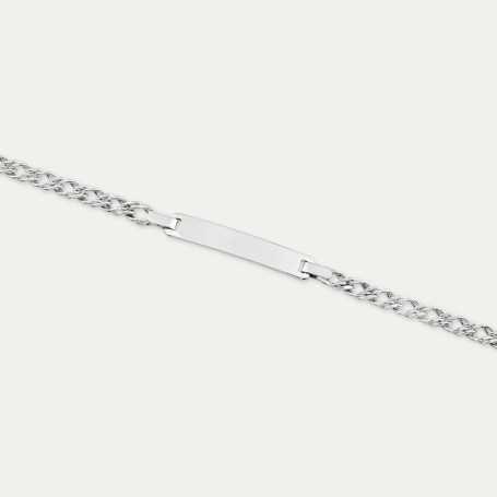 Pulsera Plata Eslabón Hungarina Steed Zoom