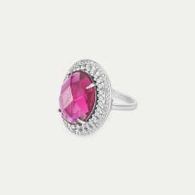 Sortija Plata Piedra Mary Rose