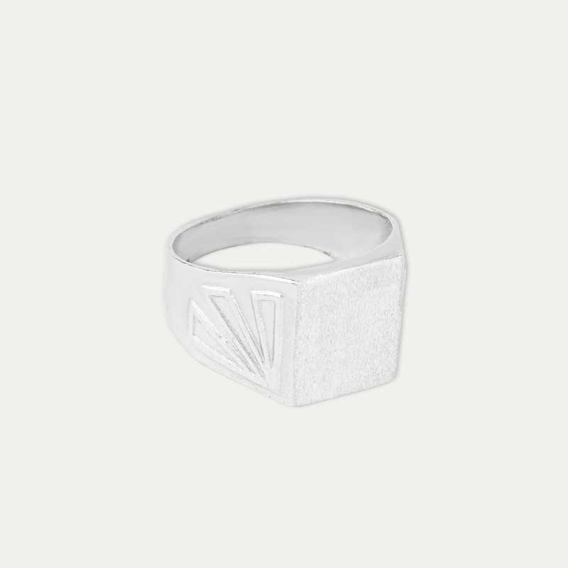 Sello de Plata Cabeza Cuadrada Lennon
