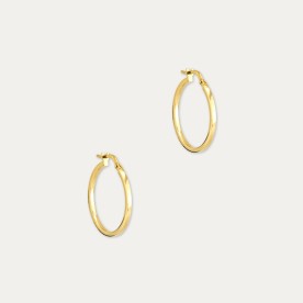 Pendientes Oro Aro Liso Mary | OFERTA | Joyerías Aresso - Siglo XXI