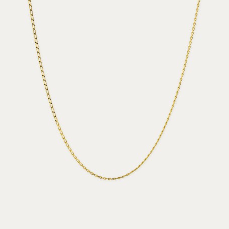 Cadena en Oro de 9k con Eslabón estilo Fígaro Ventoux