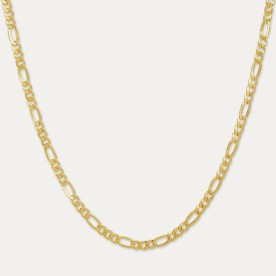 Cadena Oro 18k Eslabón 3x1 Robert