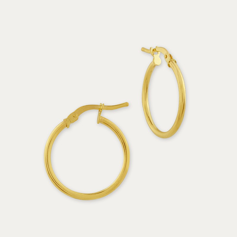 Pendientes Aro Oro 9k Hoop