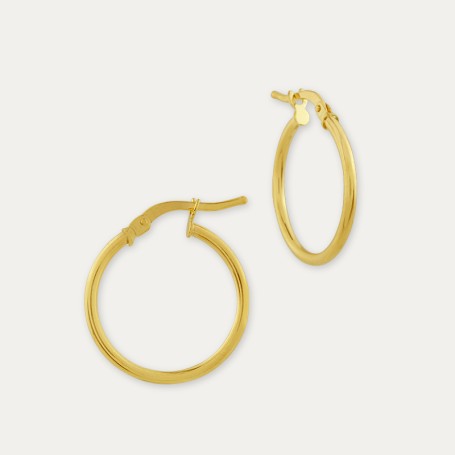 Pendientes Aro Oro 9k Hoop