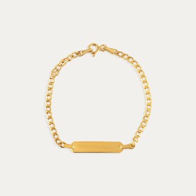 Pulsera Oro Chapa Golden Stars