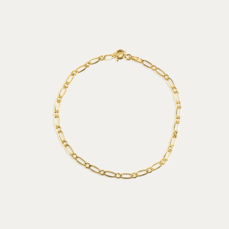 Pulsera de Oro 18k con Eslabón 1x1 Desert