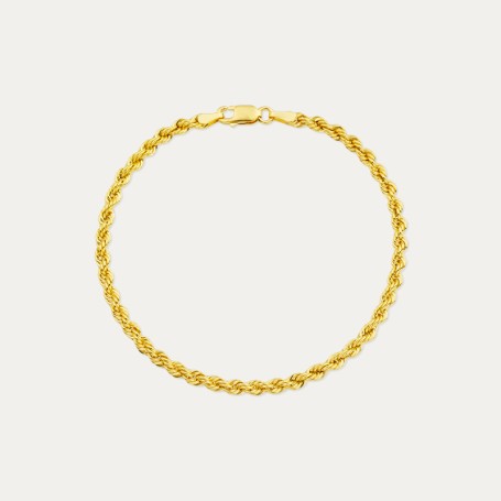 Pulsera Cordón Oro Paris