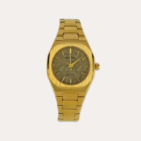 Reloj Acero Mujer Terroso