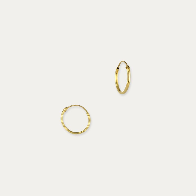 Pendientes Aro Oro 9k Undercover