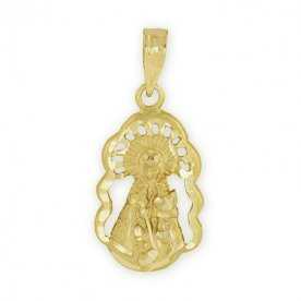 Medalla Oro Virgen de los Desamparados Cerco | OFERTA EN ORO
