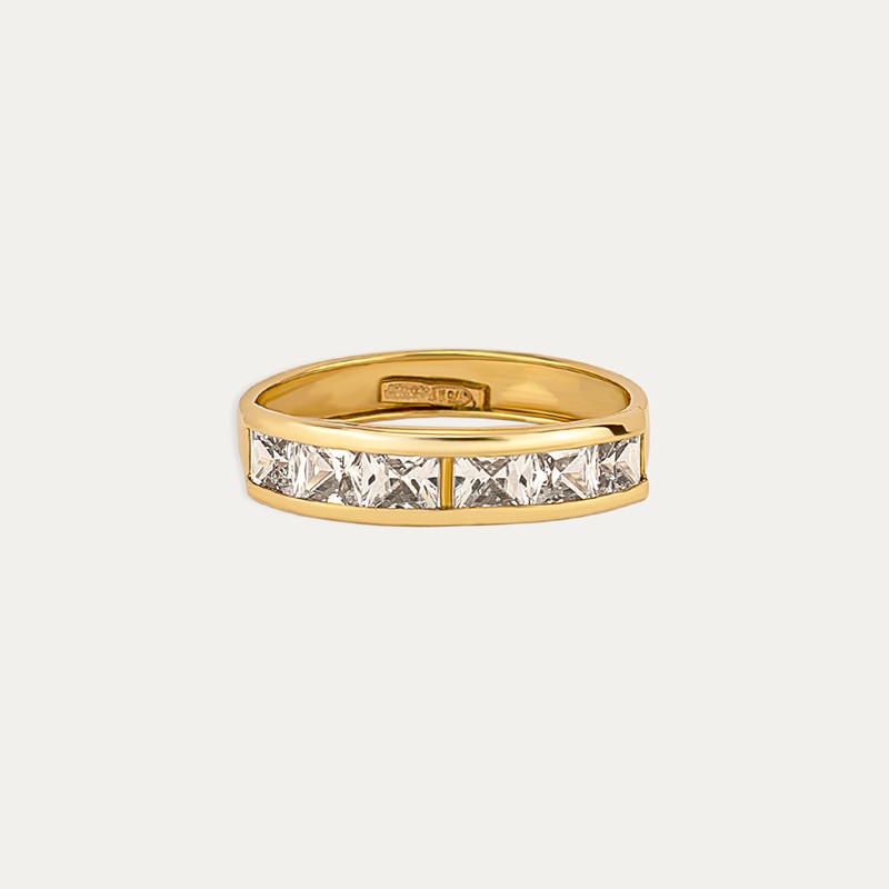 Anillo Oro Circonitas Harris
