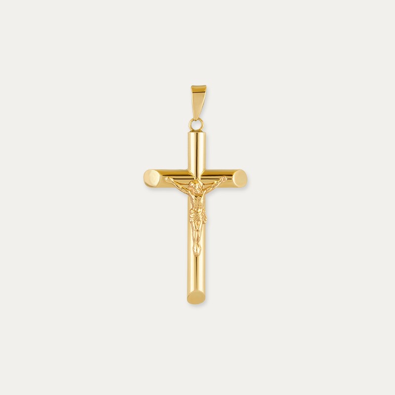 Cruz Oro Básica Alma