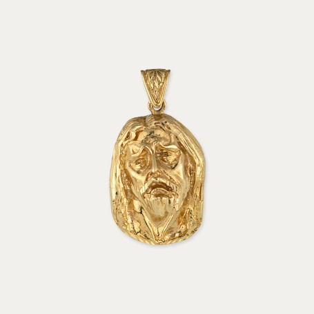 Colgante Cabeza Cristo Oro Innocence