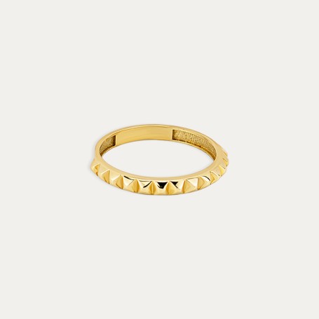 Anillo Oro Spikes