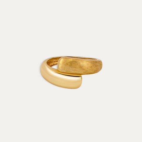 Anillo Oro Brillo Mate Odivelas