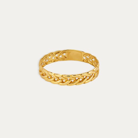 Anillo Oro Cadena Ourique