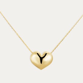 Gargantilla Oro Corazón Minimalista