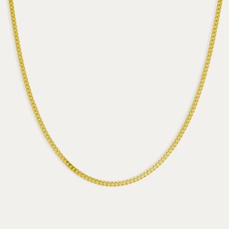 Cadena Oro 9K Barbada Pittsburg