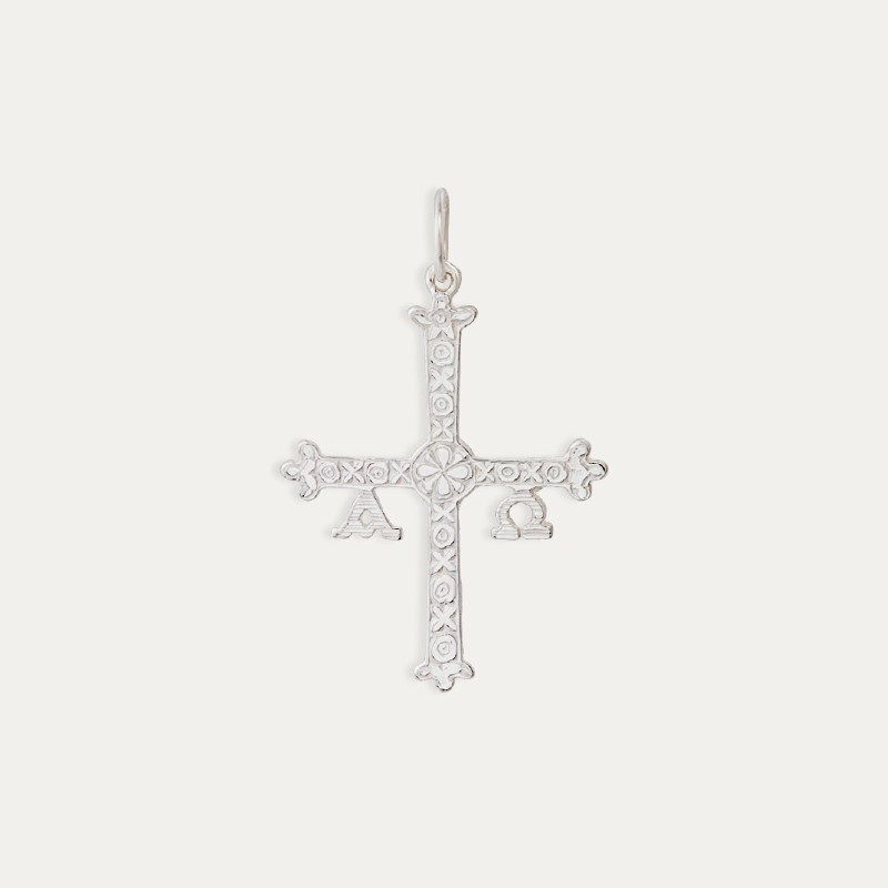 Colgante Cruz de la Victoria Plata
