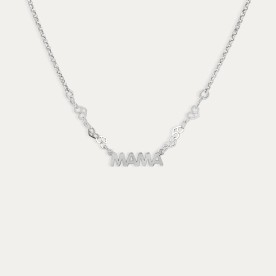 Collar Plata Corazones Mamá Delhi