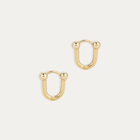 Pendientes Aro Oro 9k Pipe Sunset