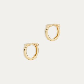 Pendientes Aro Oro 9k Aby Sunset