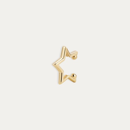 Pendiente Estrella Ear Cuff Oro 9k Sunset