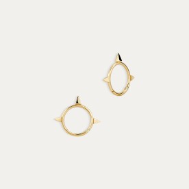 Pendientes Aro Oro 9k Estellar Sunset