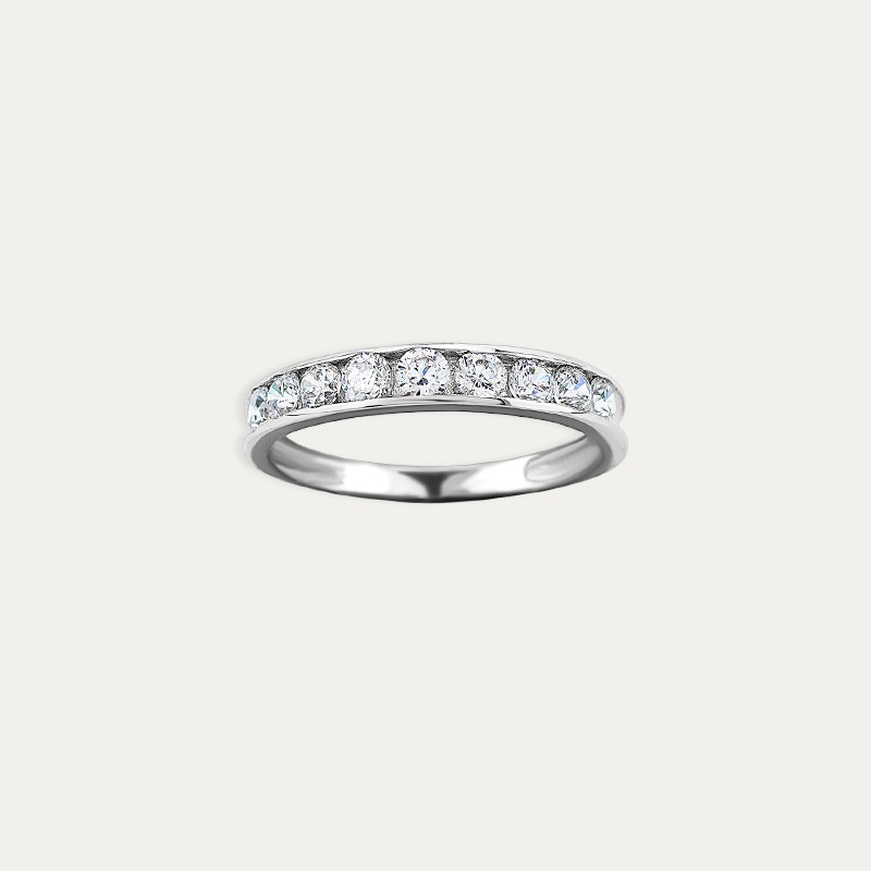 Sortija Oro 18k Blanco Edfu